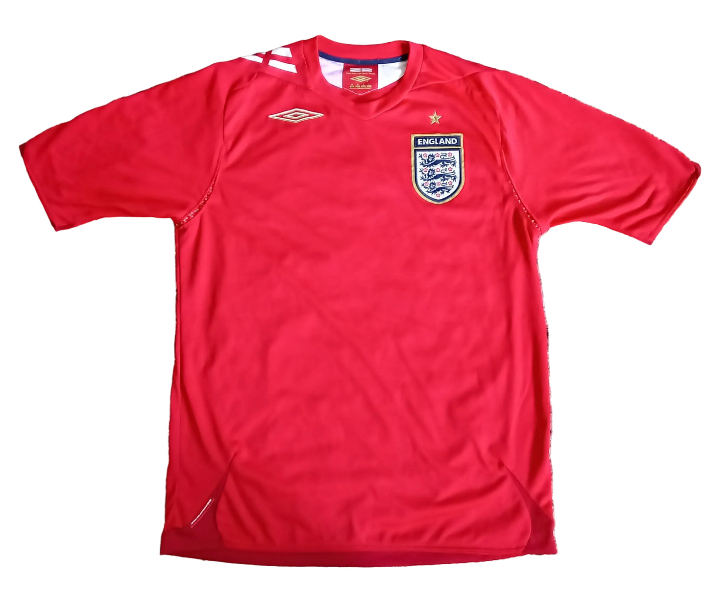 * England 2006 Umbro Away Football Shirt (Mens) *