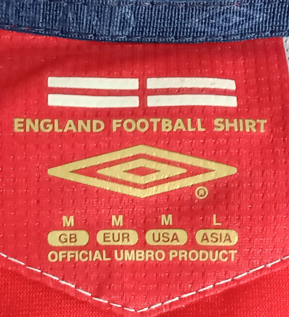 * England 2006 Umbro Away Football Shirt (Mens) *