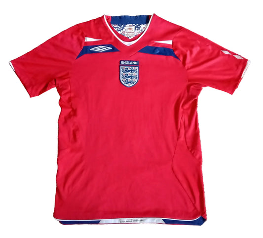 * England 2008/10 Umbro Away Football Shirt *