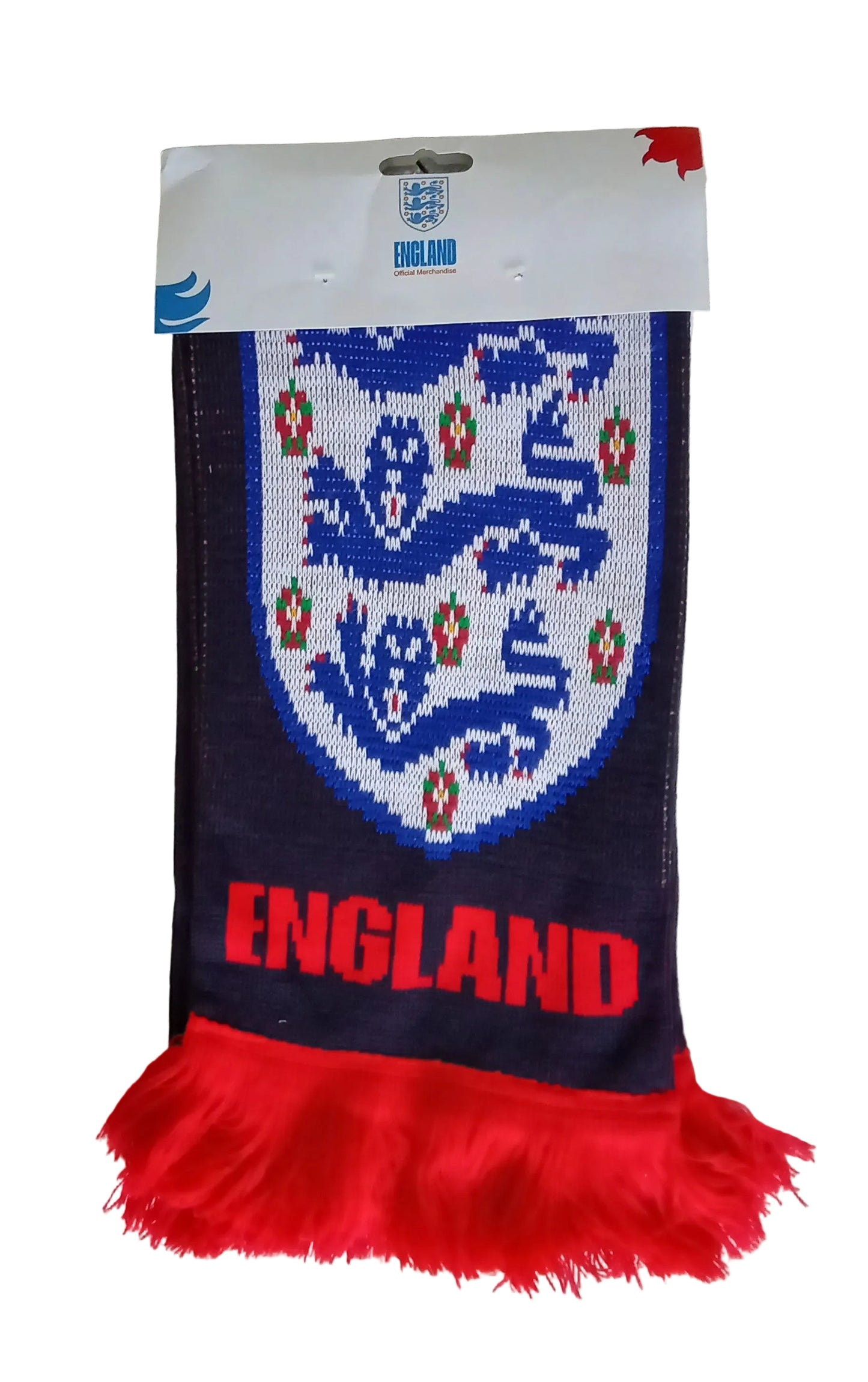 * England - Official Spellout Football Scarf *