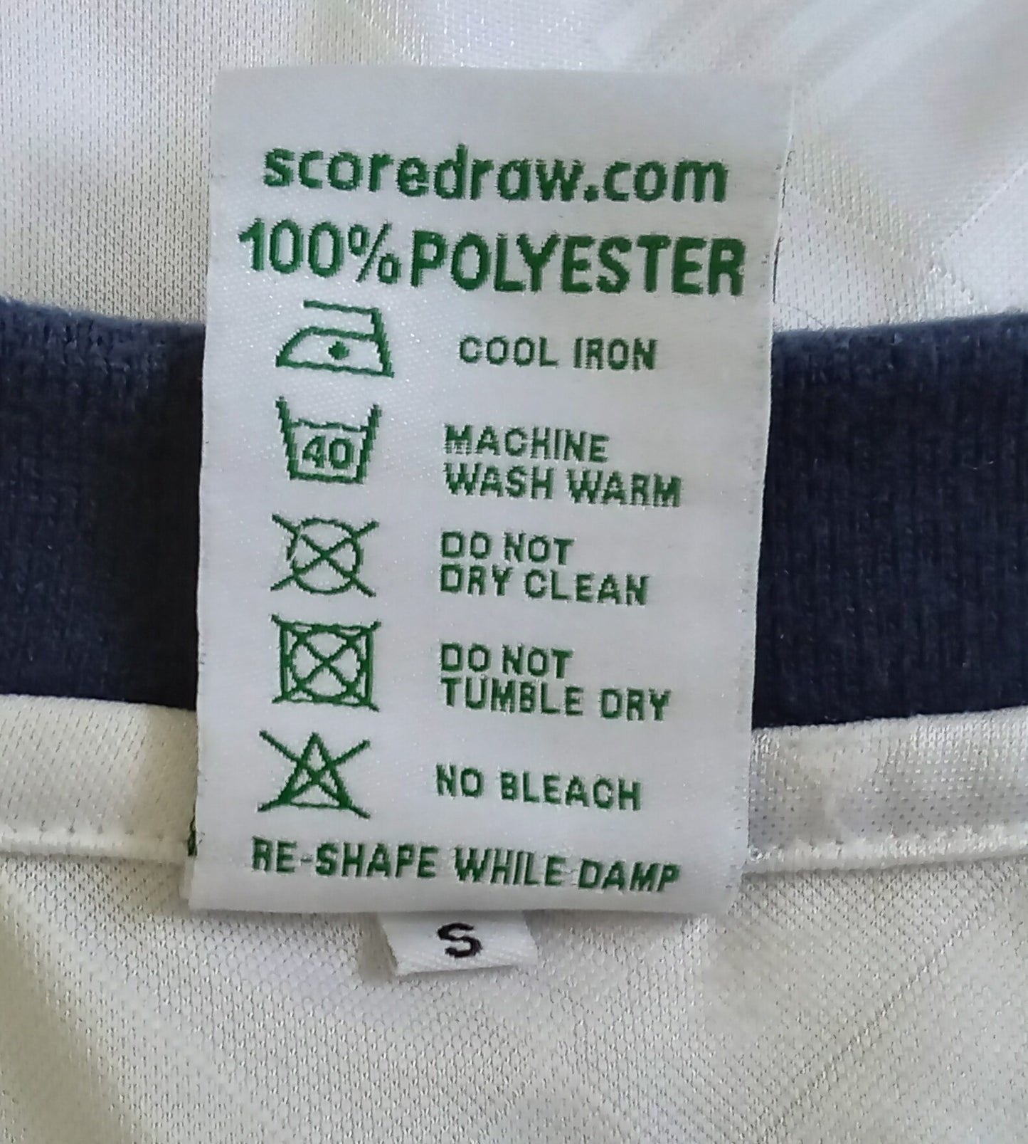 * England 1990 Score Draw Home Football Shirt *