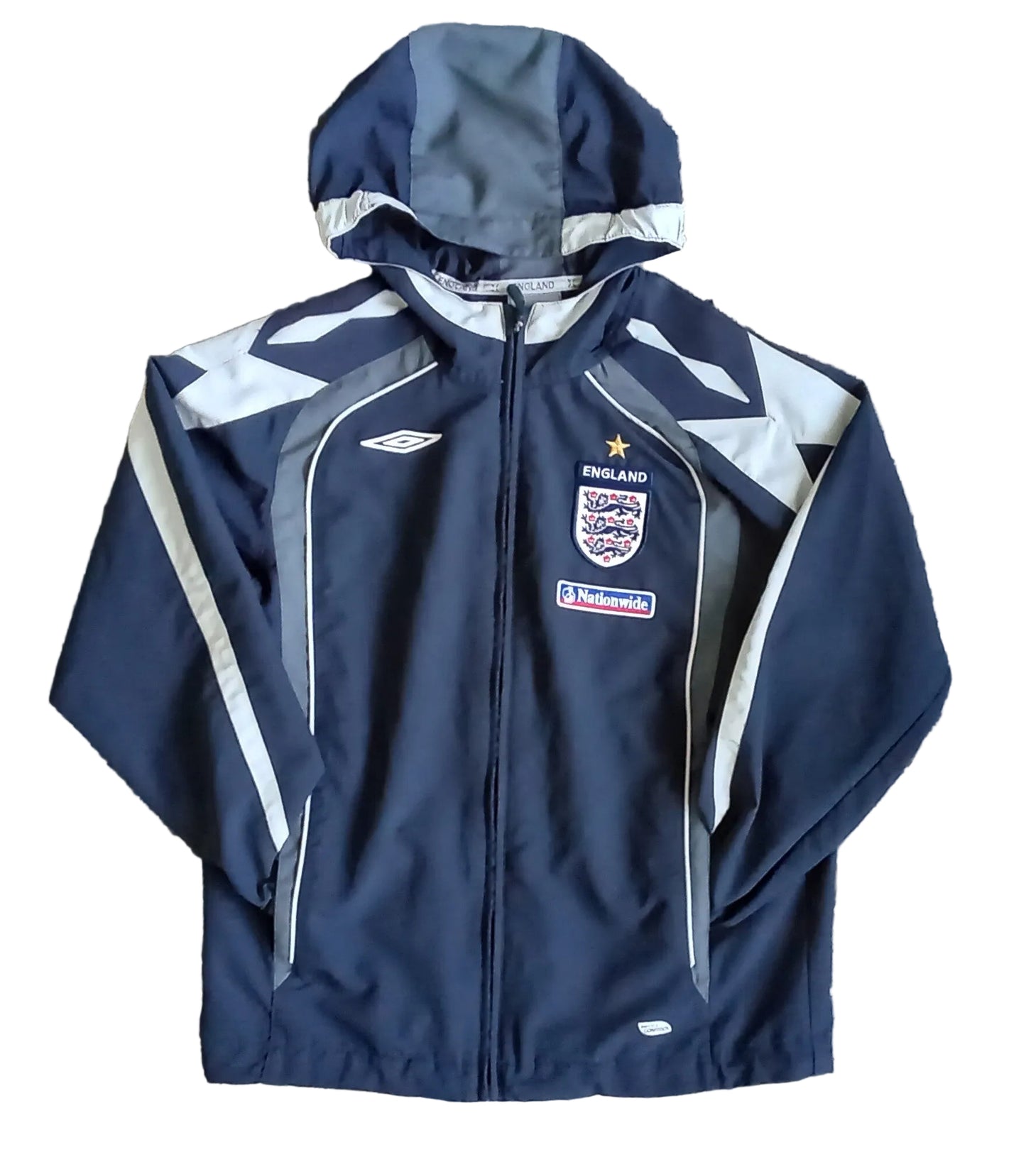 * England 2007/09 Umbro Hooded Track Jacket *