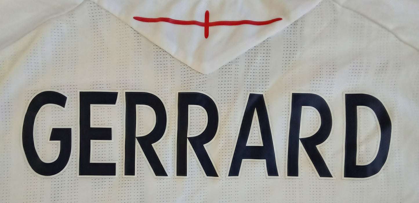 * England 2007/09 Umbro Home Football Shirt *