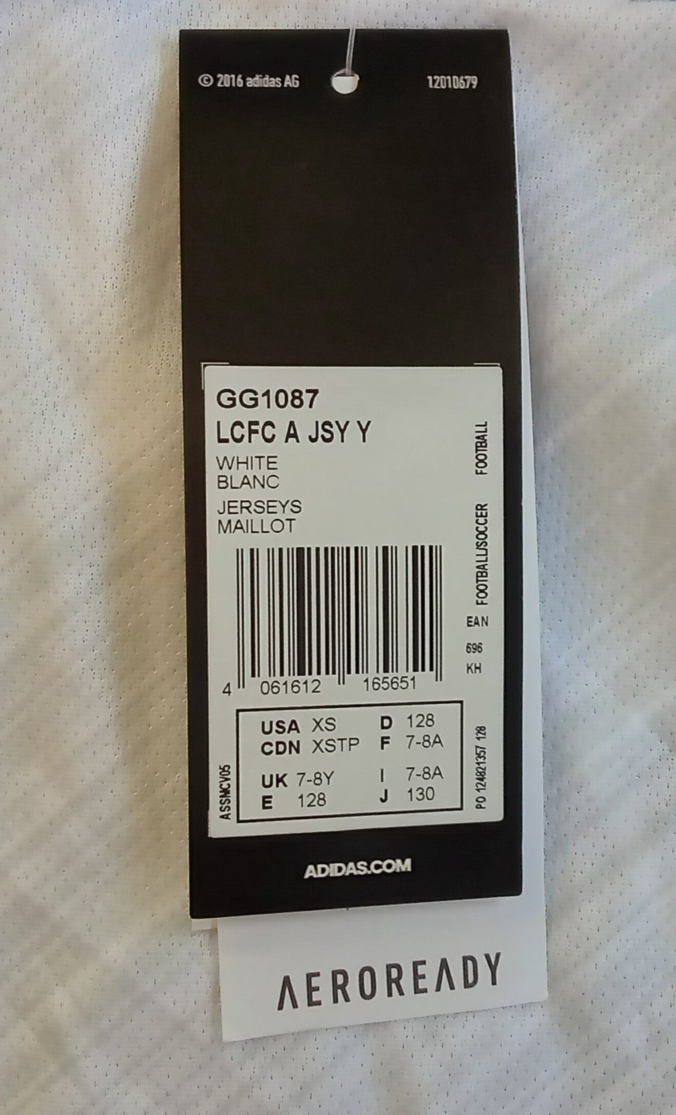 Leicester City 2020/21 Adidas Away Football Shirt