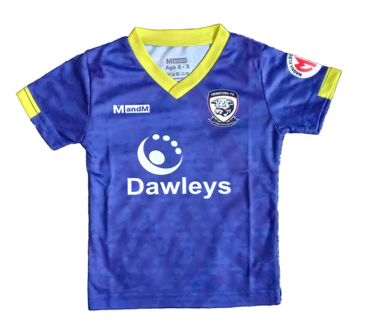 Hereford FC 2025/26 M and M Away Football Shirt