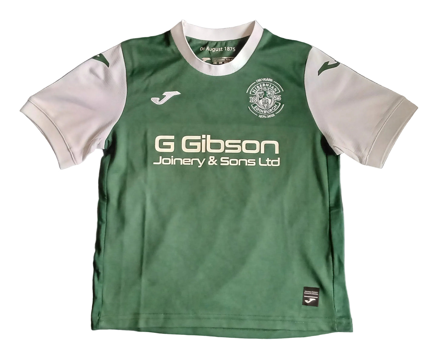 Hibs 2025/26 Joma Home Football Shirt