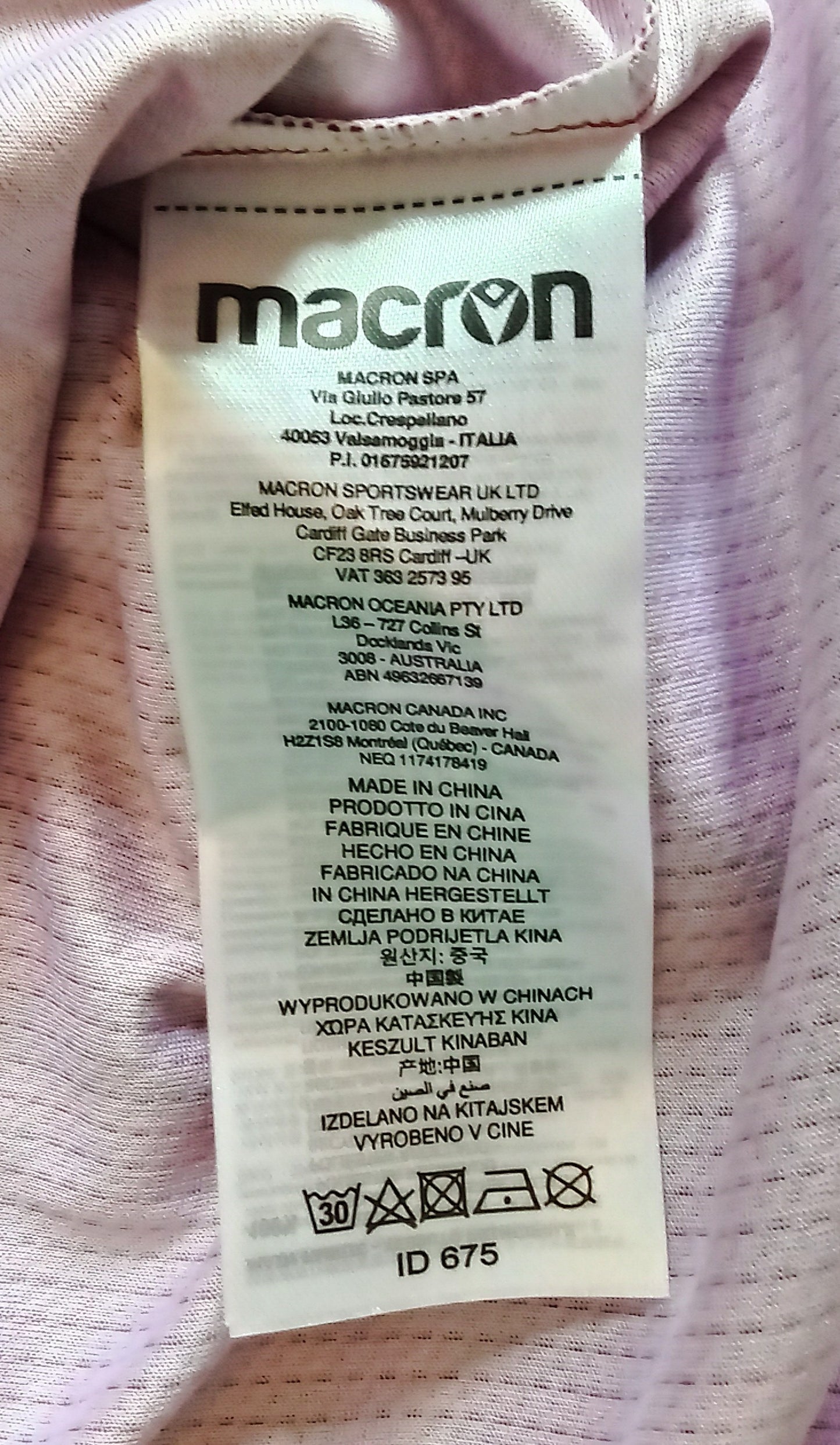 Reading 2024/25 Macron Away Football Shirt