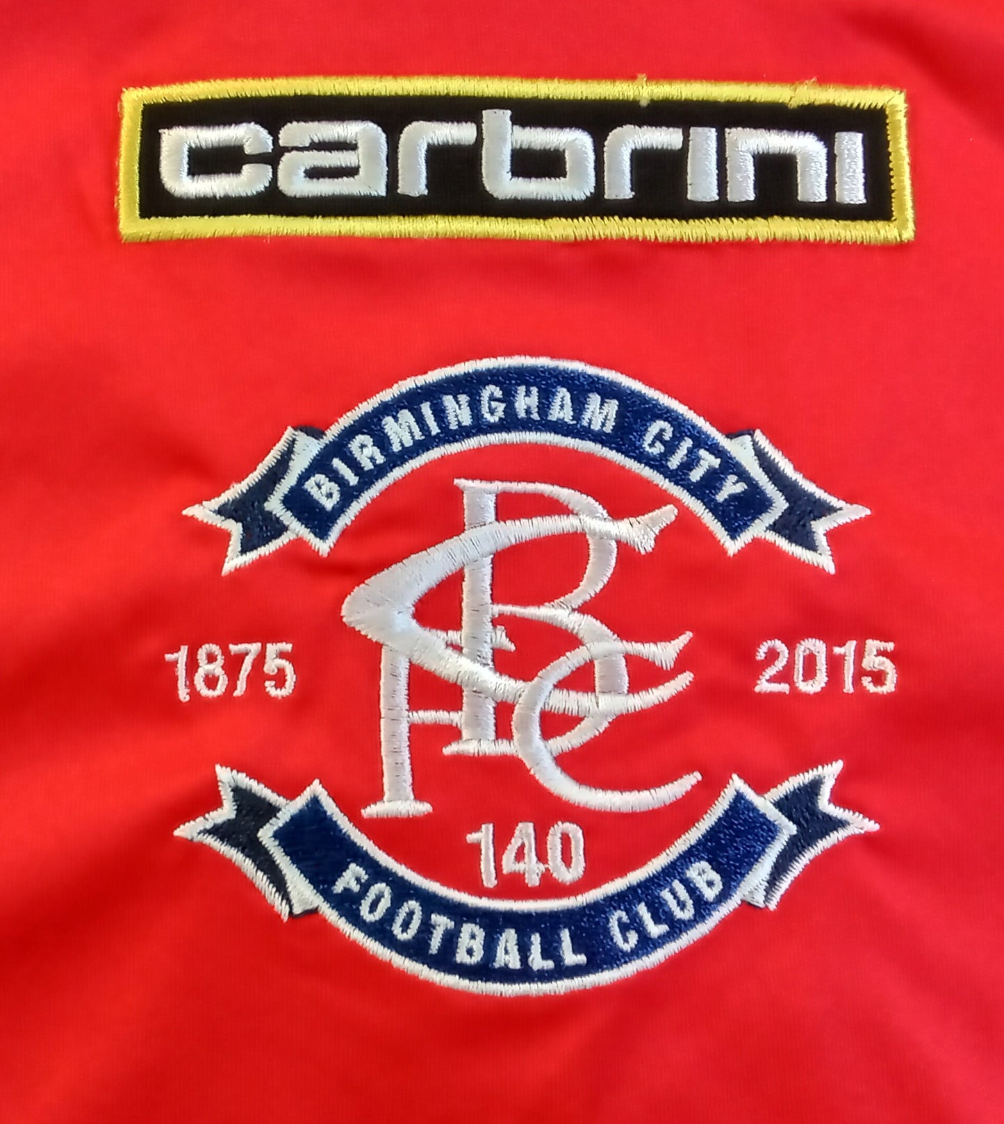 Birmingham City 2015/16 Carbrini Away Football Shirt