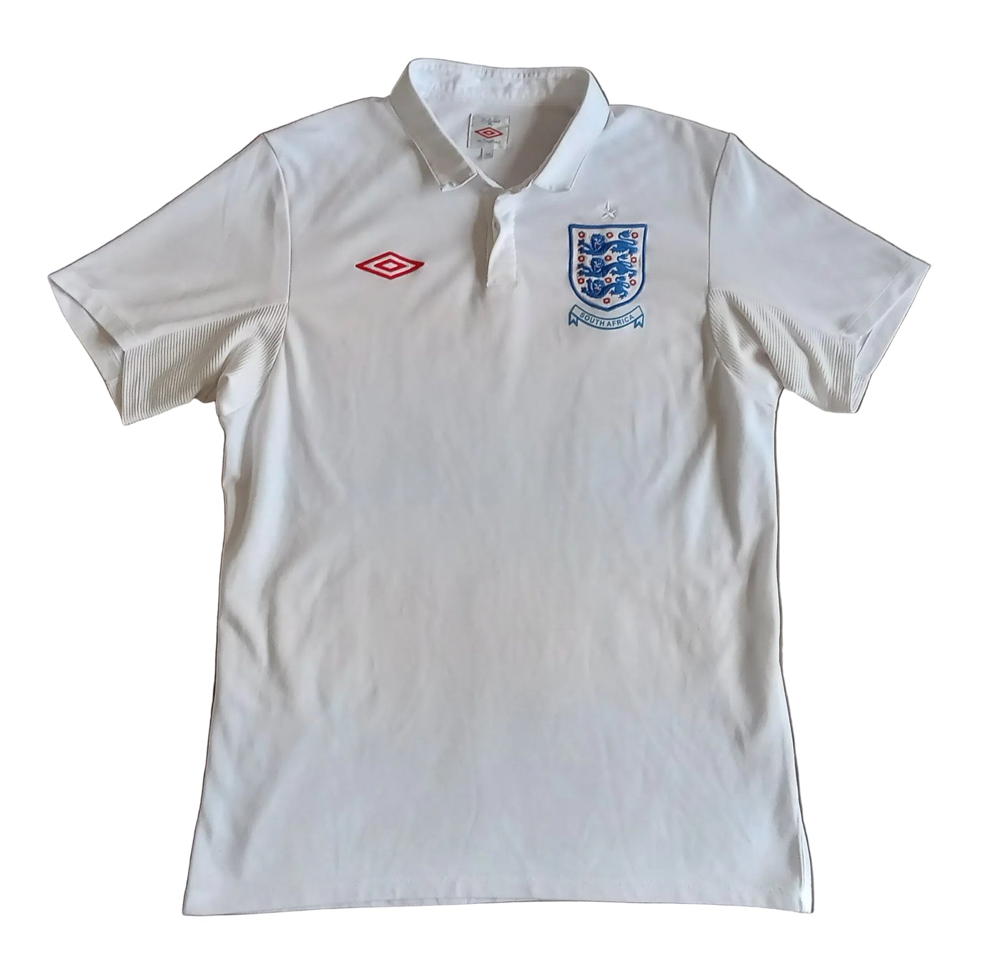 * England 2010 Umbro Home Football Shirt *