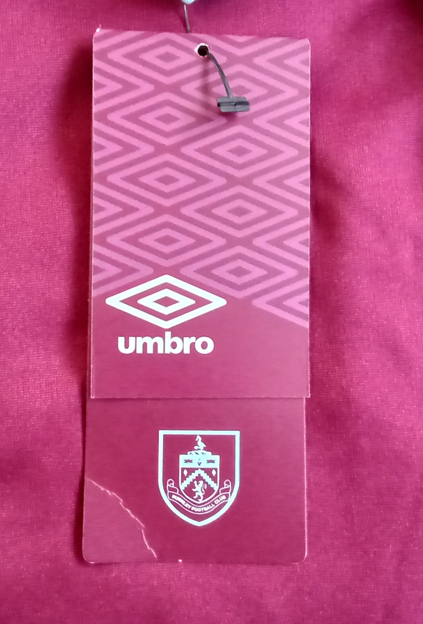Burnley 2019/20 Umbro Home Football Shirt