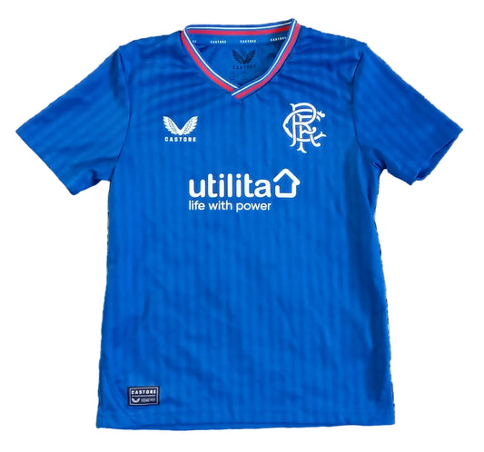 Rangers 2023/24 Castore Home Football Shirt (Kids)