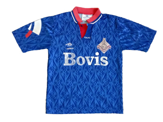 Oldham Athletic 1991/93 Umbro Home Football Shirt