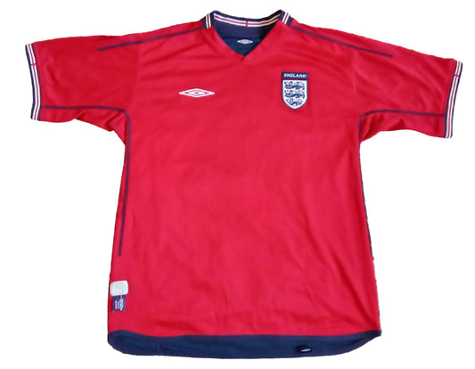 * England 2002/04 Umbro Away Football Shirt *