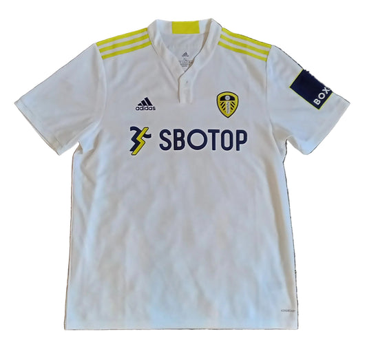Leeds United 2021/22 Adidas Home Football Shirt