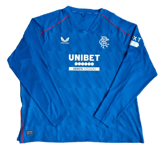 Rangers 2024/25 Castore Home Football Shirt (Long Sleeved)