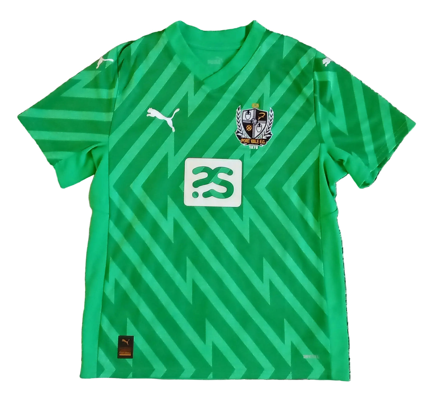 Port Vale 2023/24 Puma Home Goalkeeper Football Shirt