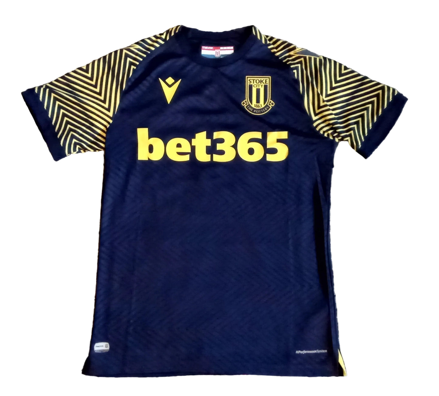 Stoke City 2020/21 Macron Away Football Shirt
