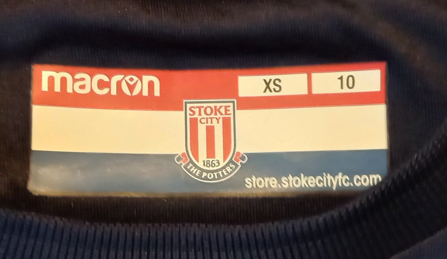 Stoke City 2020/21 Macron Away Football Shirt