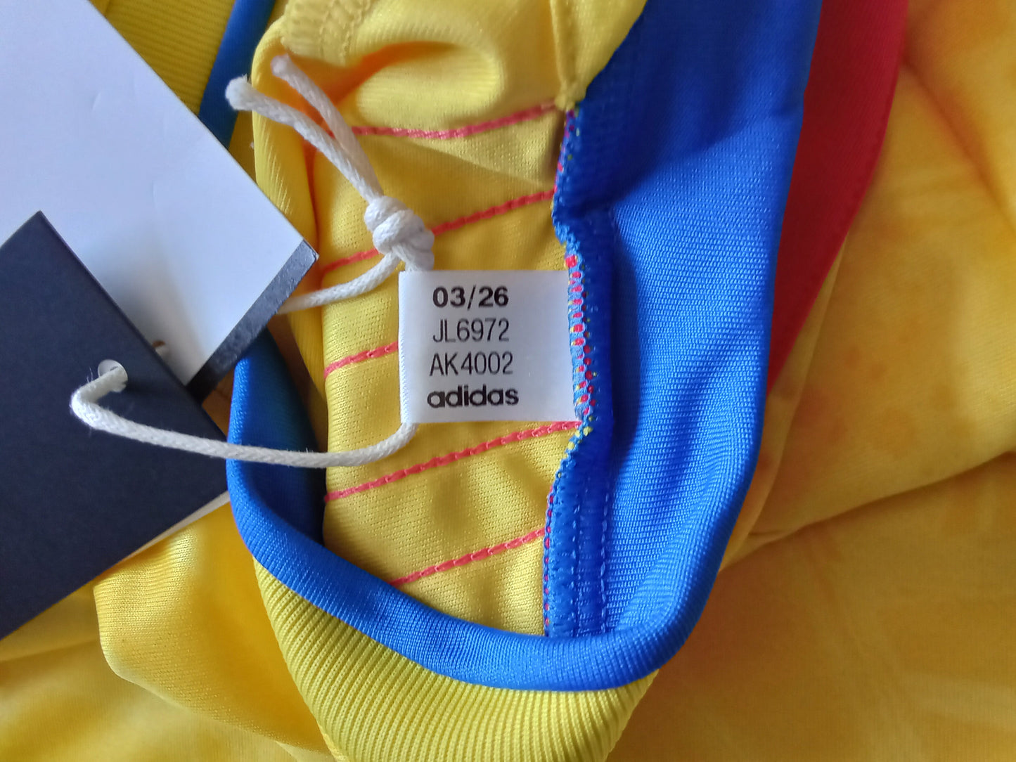 Colombia 2026 World Cup Adidas Home Football Shirt