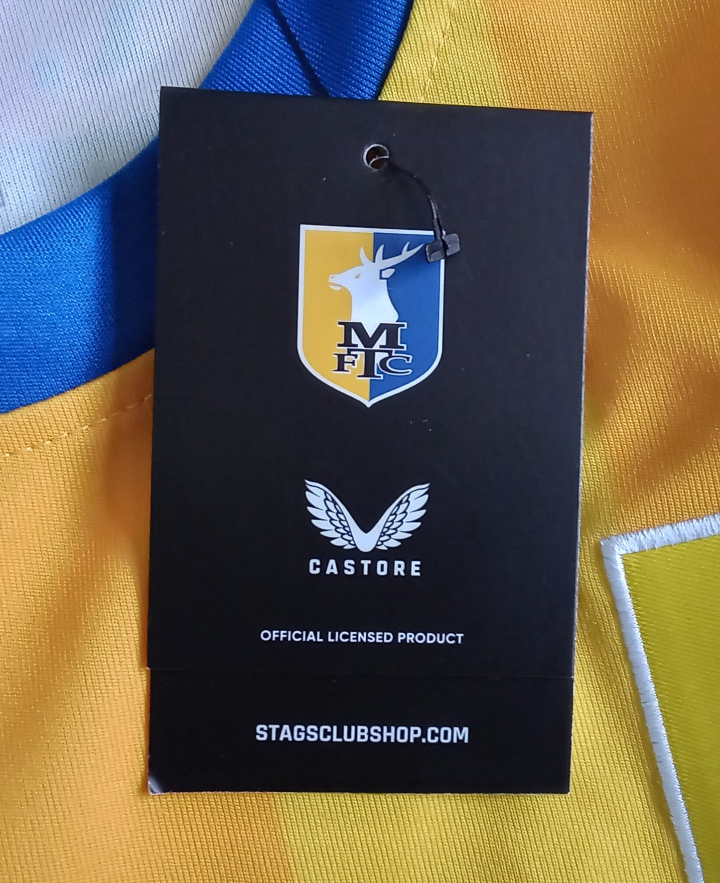 Mansfield Town 2024/25 Castore Home Football Shirt