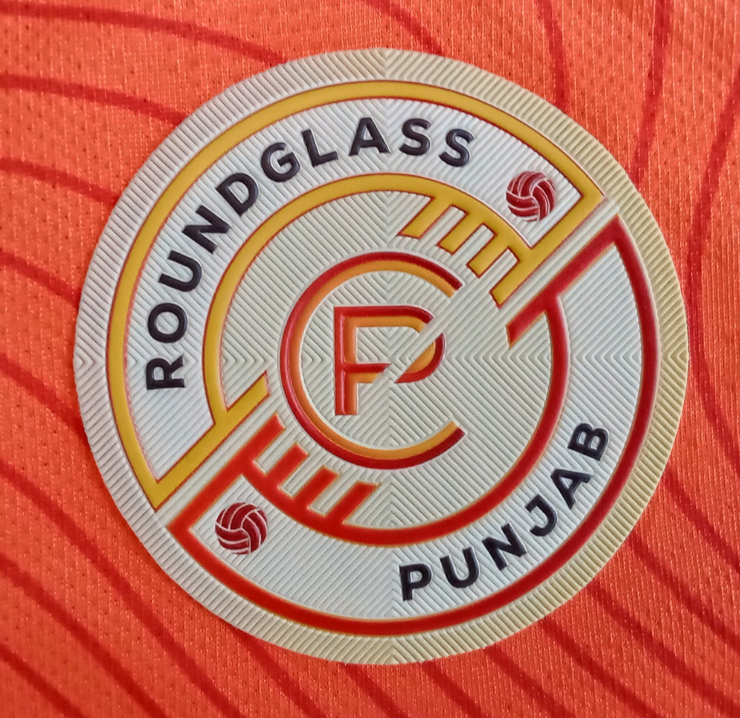 RoundGlass Punjab 2021/22 Six5Six Home Football Shirt