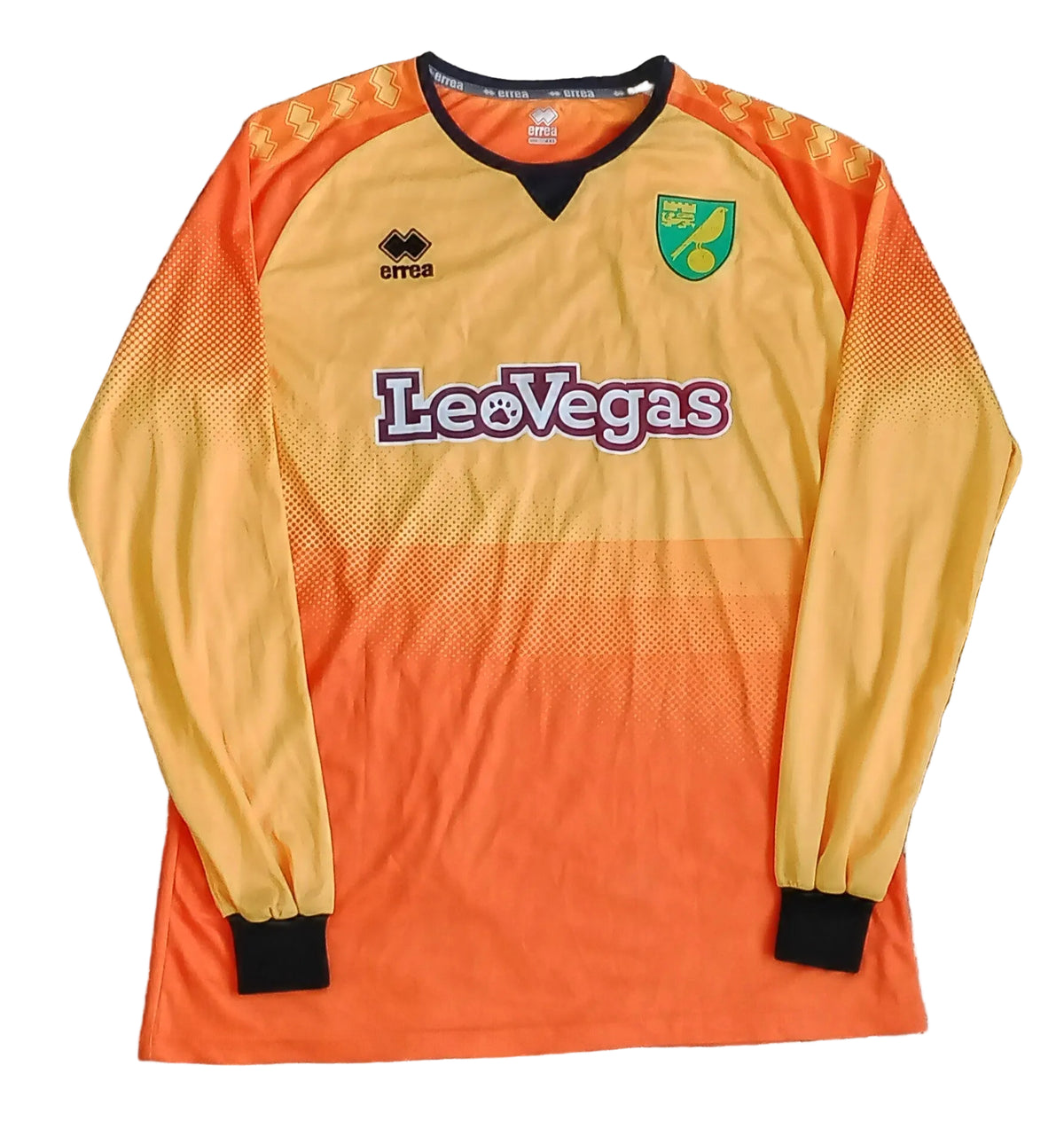 Norwich City 2018/19 Errea Goalkeeper Football Shirt