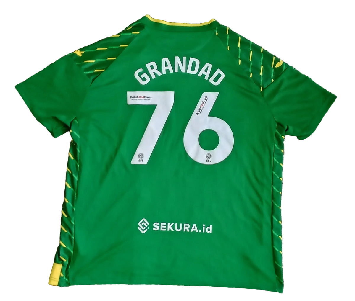 Norwich City 2023/24 Joma Away Football Shirt
