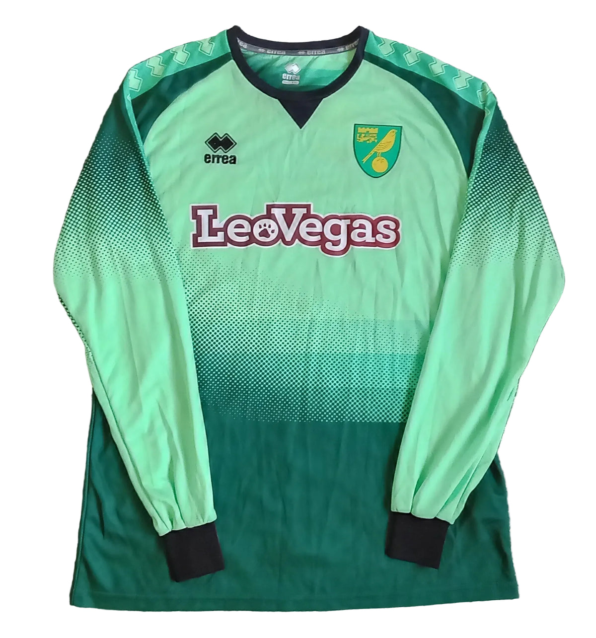 Norwich City 2018/19 Errea Goalkeeper Football Shirt