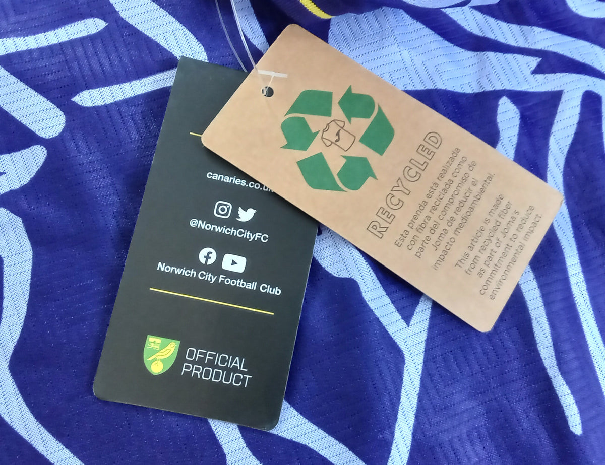 Norwich City 2023/24 Joma Third Football Shirt