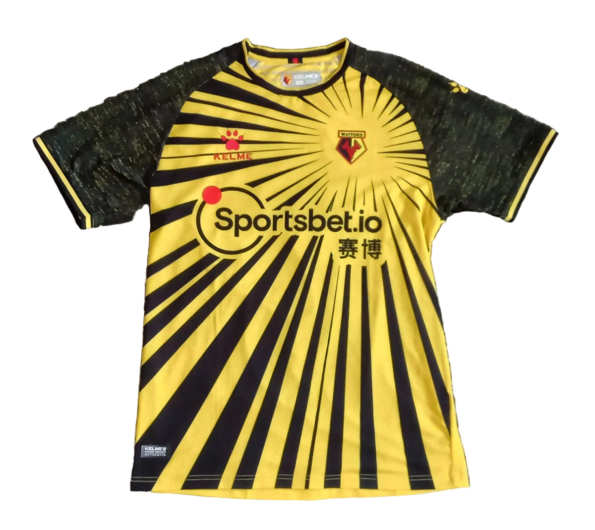 Watford 2020/21 Kelme Home Football Shirt