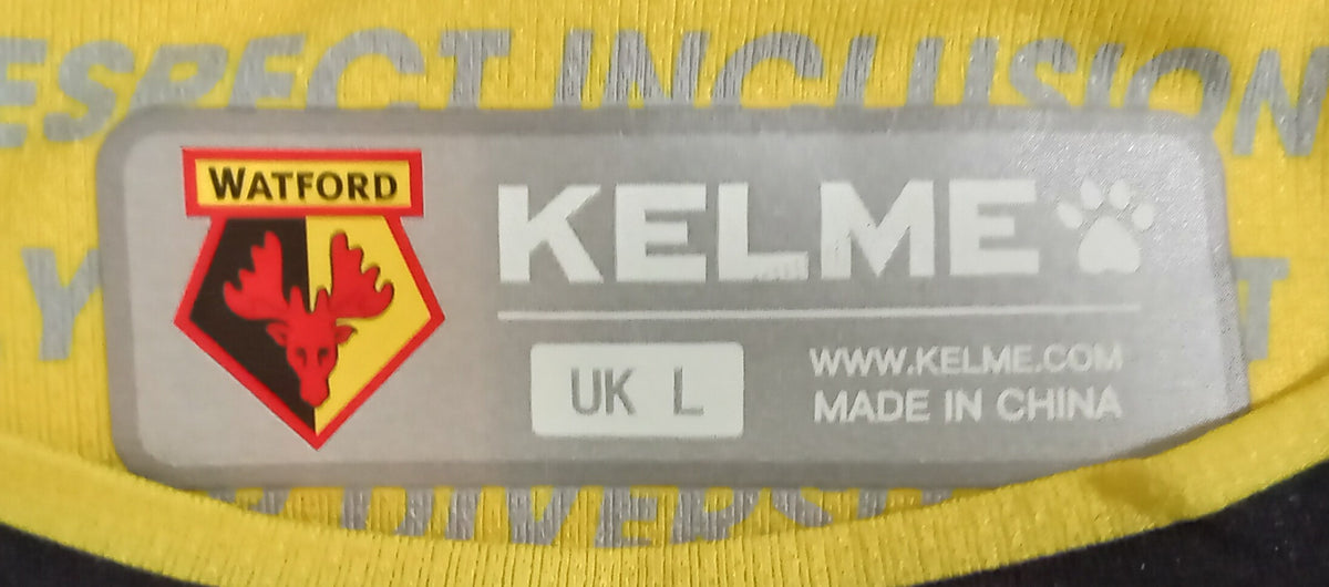Watford 2020/21 Kelme Home Football Shirt