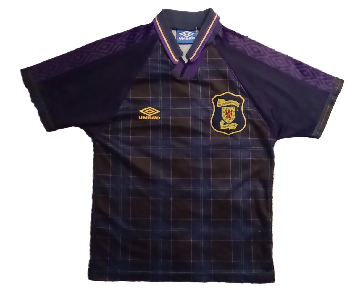 Scotland 1994/96 Umbro Home Football Shirt