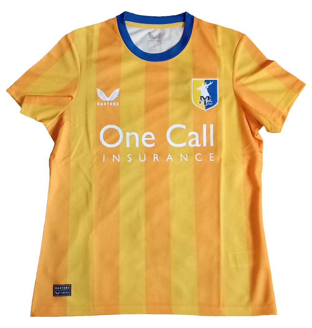 Mansfield Town 2024/25 Castore Home Football Shirt