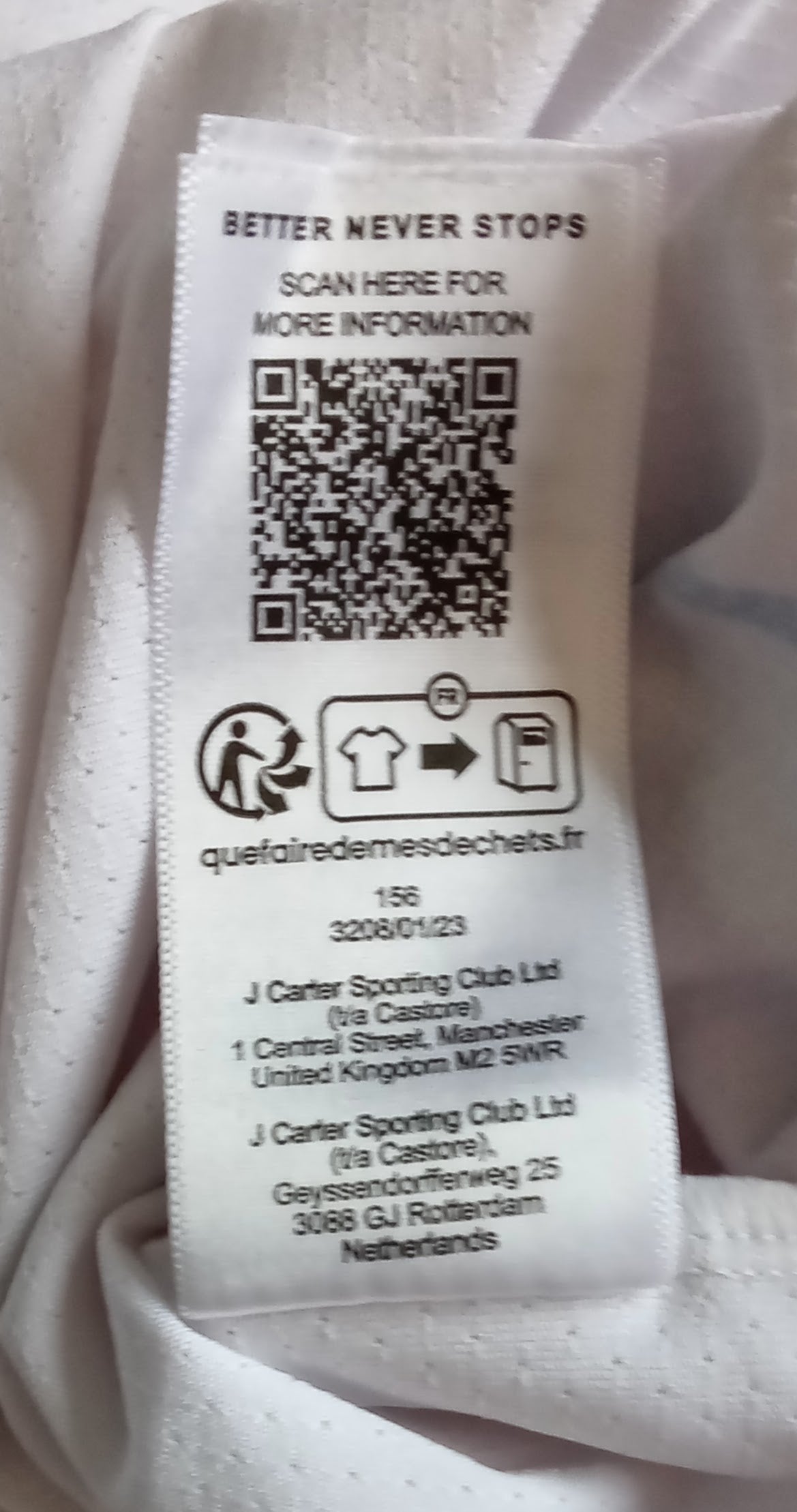 Rangers 2023/24 Castore Away Football Shirt
