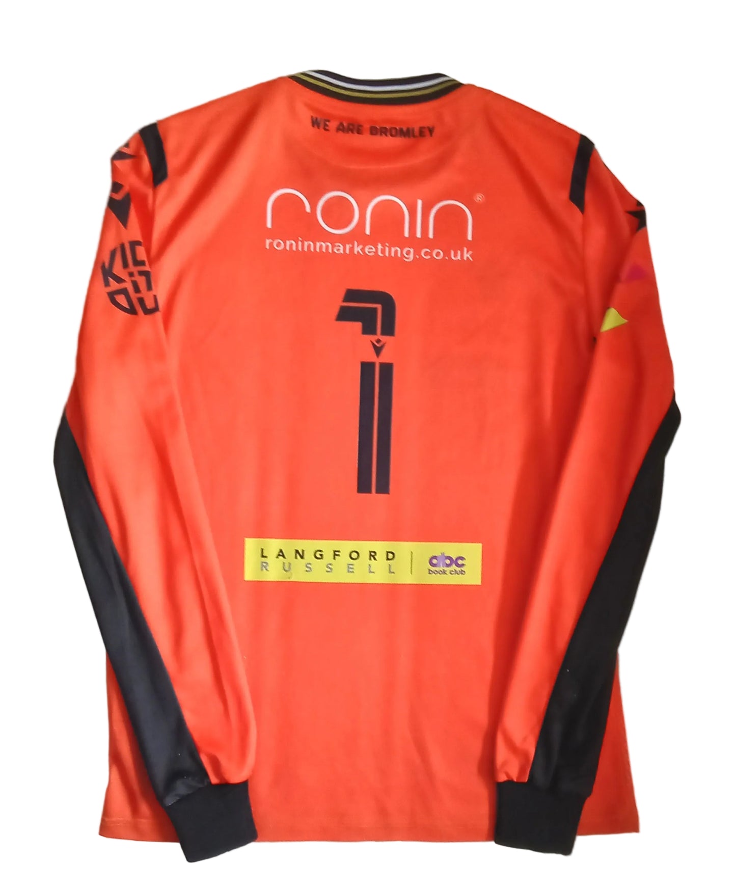 Bromley 2019/20 Macron Goalkeeper Football Shirt