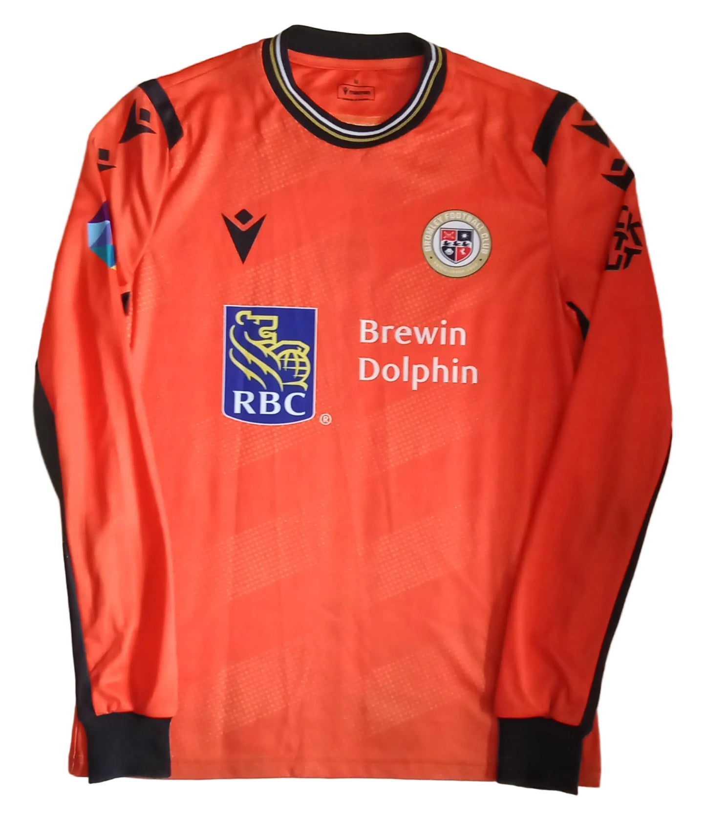 Bromley 2019/20 Macron Goalkeeper Football Shirt