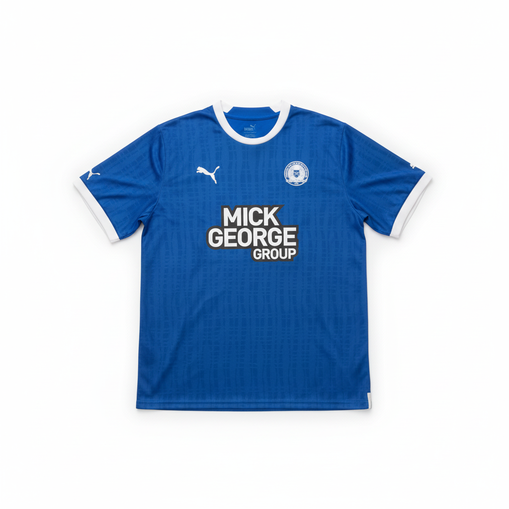 Peterborough shirt front - white background