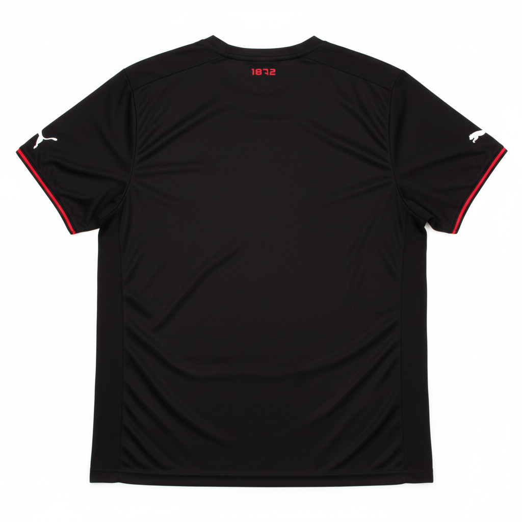 Rangers FC shirt back - white background