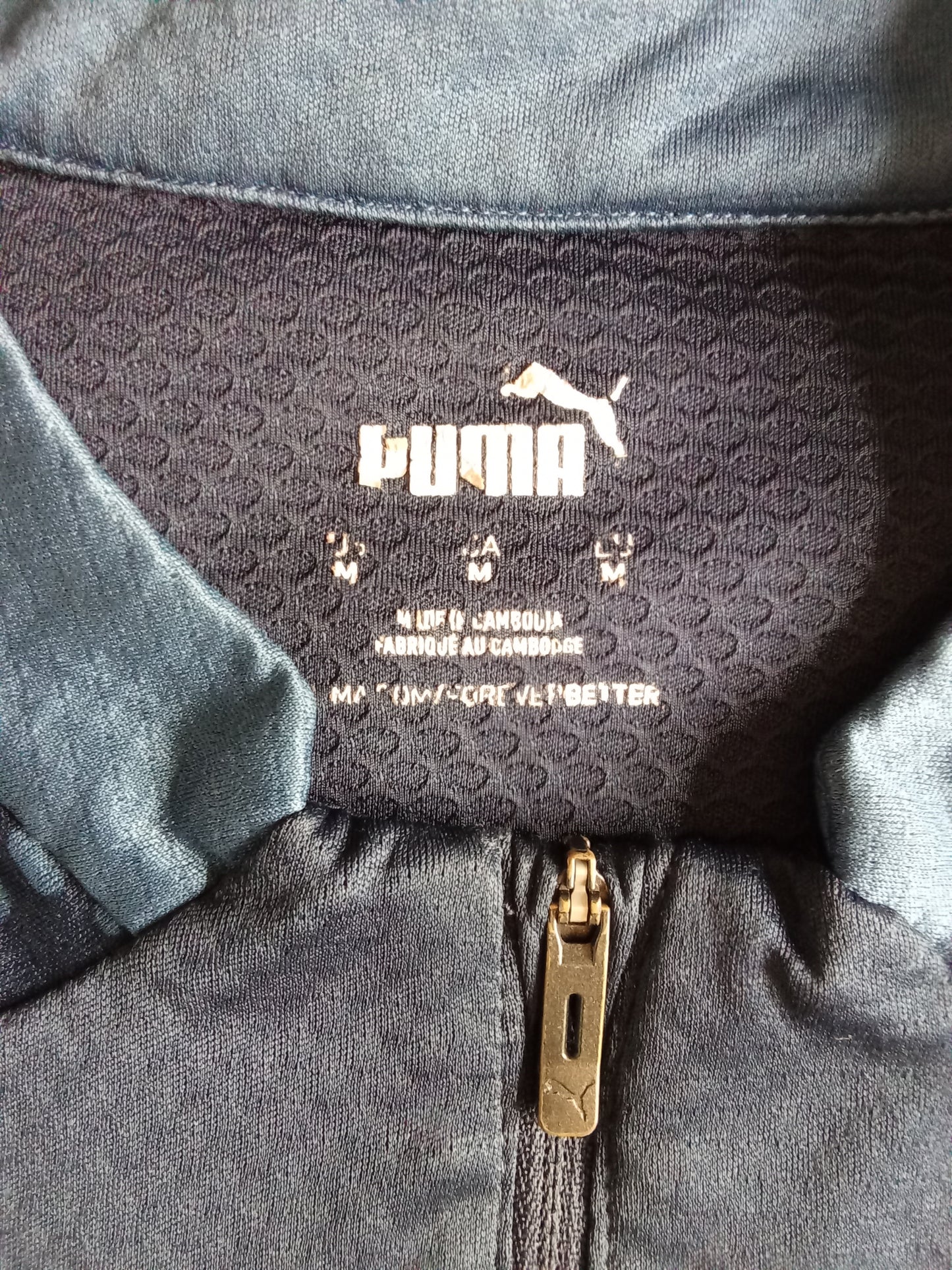 Wigan Athletic 2023/24 Puma Player Issue Training Quarter Zip Track Top