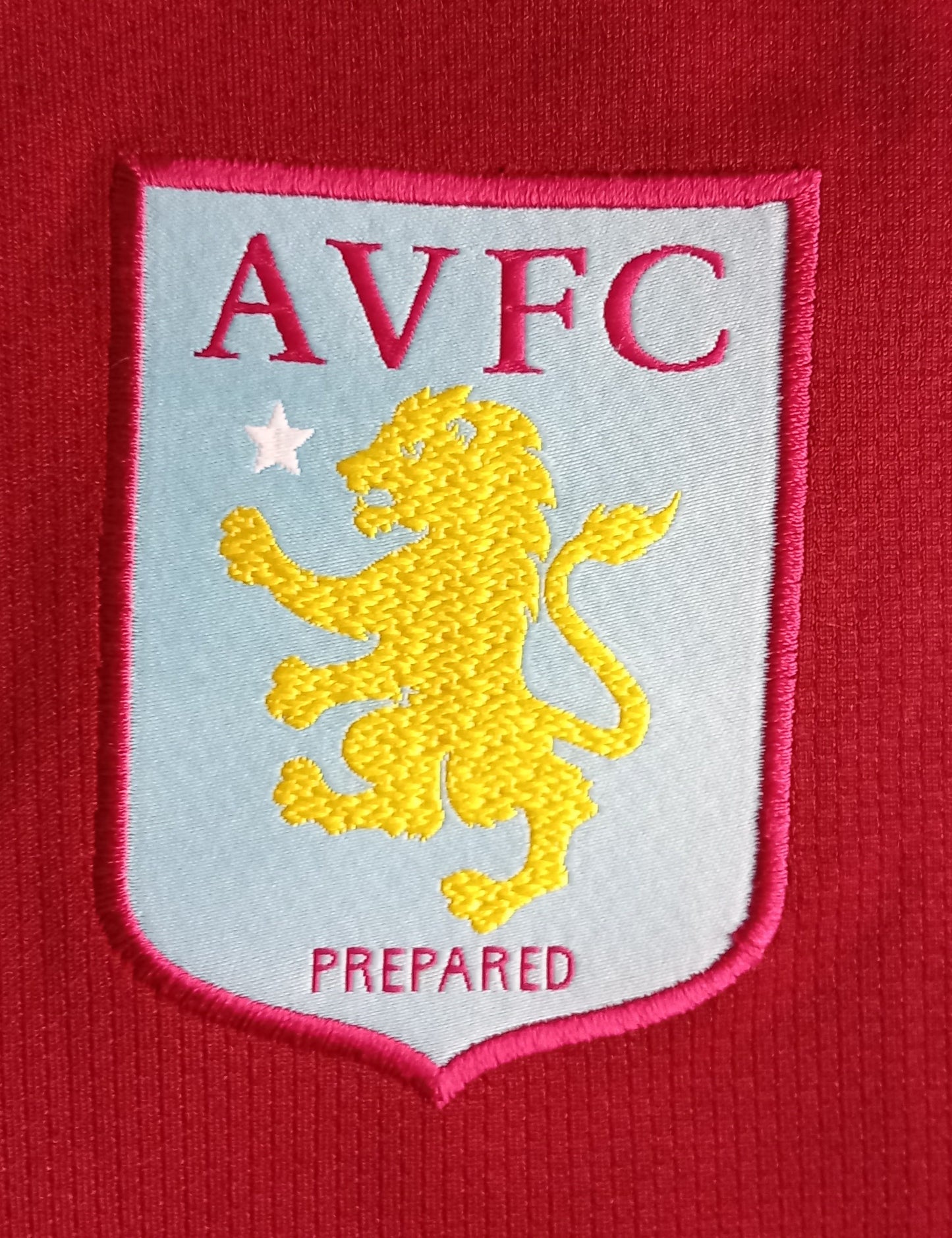 Aston Villa 2007/08 Nike Home Football Shirt
