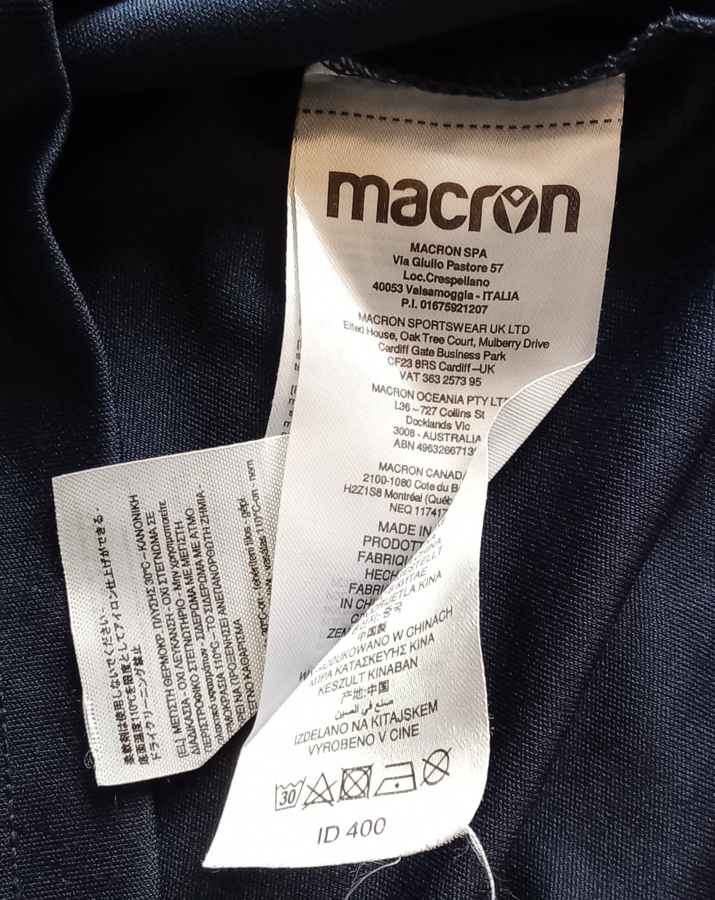 Rushden & Diamonds 2023/24 Macron Player Issue Football Training Shirt