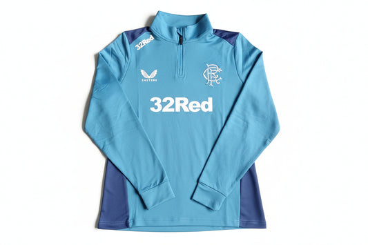 Rangers 2024 Castore Quarter Zip Football Training Jacket