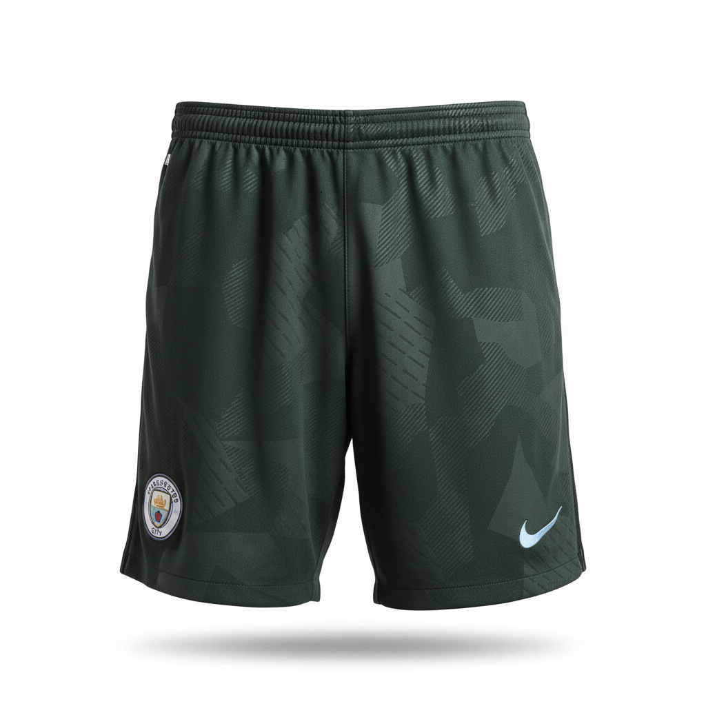 Manchester City 2017/18 Nike Third Football Shorts