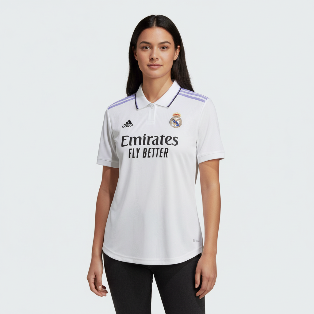 Real Madrid 2022/23 Adidas Home Football Shirt