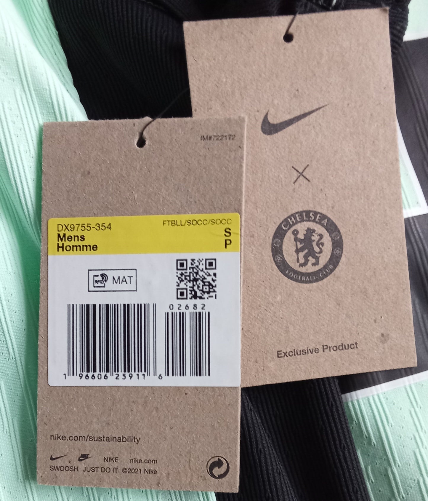 Chelsea 2023/24 Nike Dri-Fit Adv Third Football Shirt