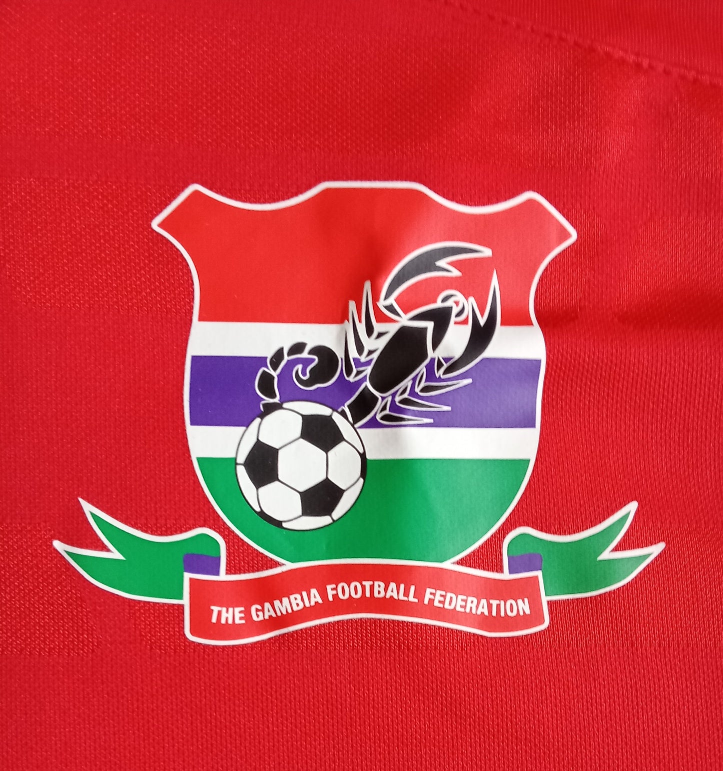 Gambia 2019 Saller Home Football Shirt