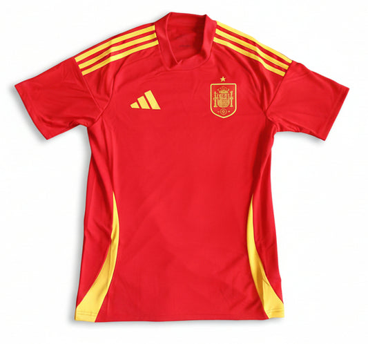Spain 2024 Adidas Home Fan Football Shirt