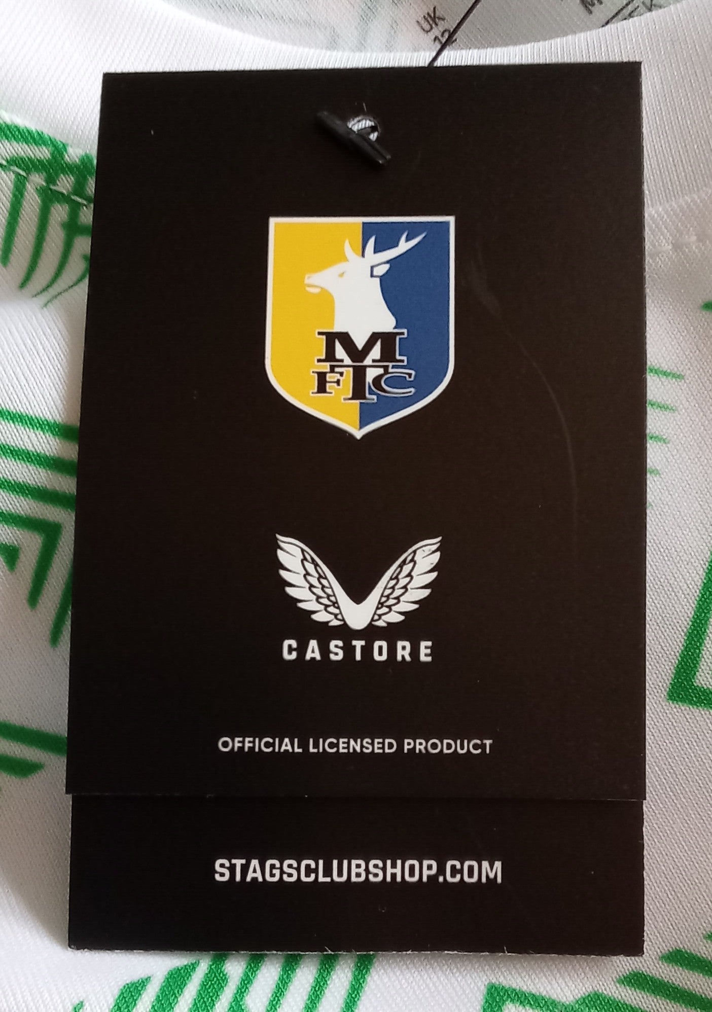 Mansfield Town 2024/25 Castore Away Football Shirt