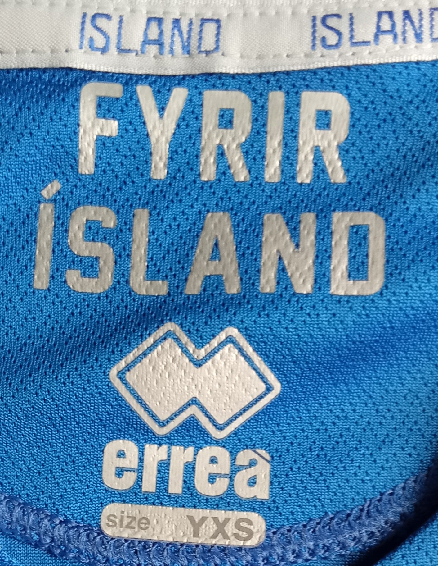 Iceland 2018 Errea Home Football Shirt