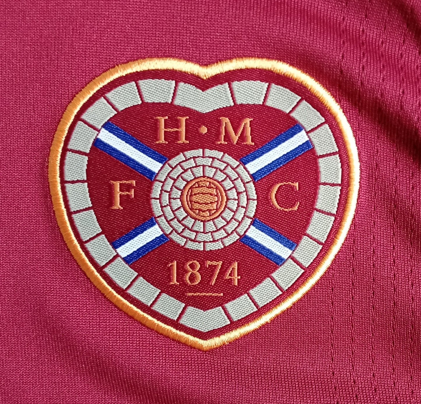 Hearts 2007/08 Umbro Home Football Shirt